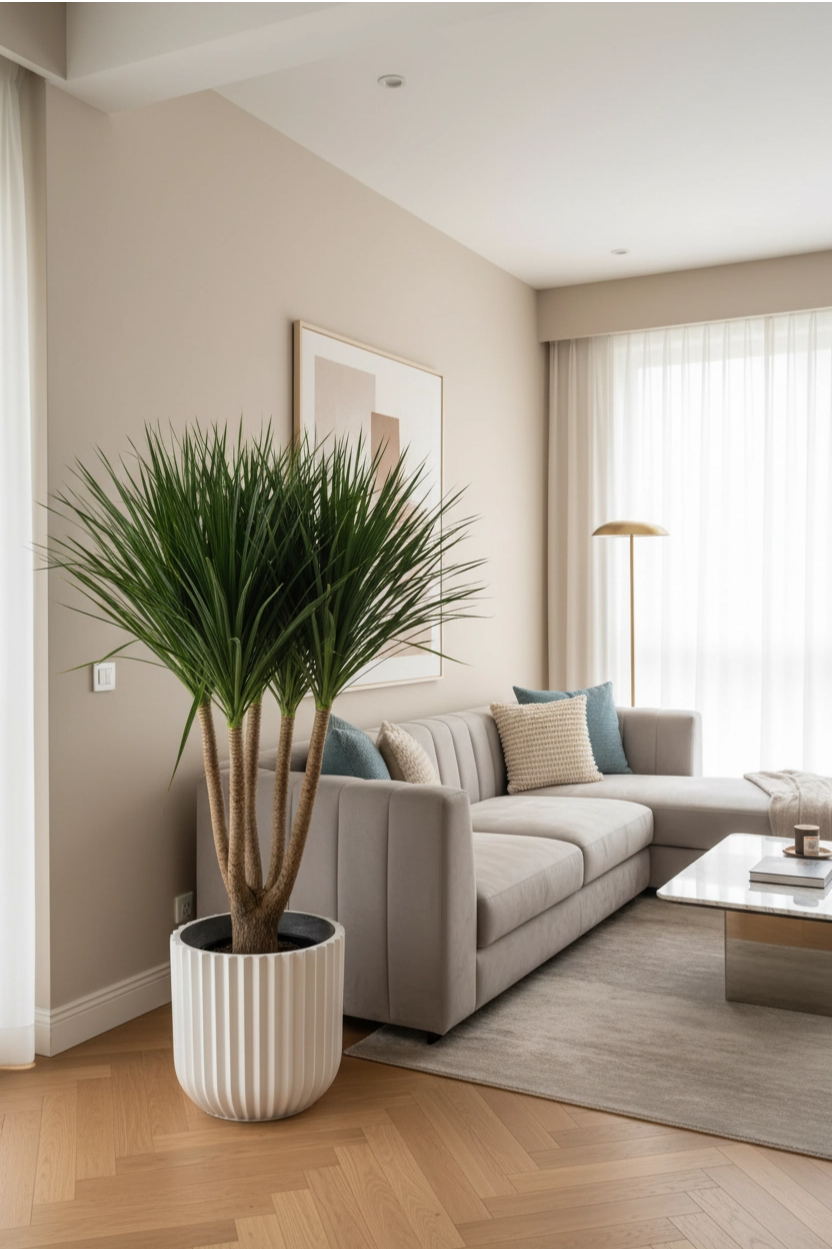 دراسينا دراكو حجم كبير بحوض ابيض